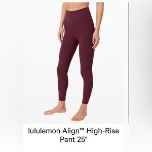 Lululemon align legging